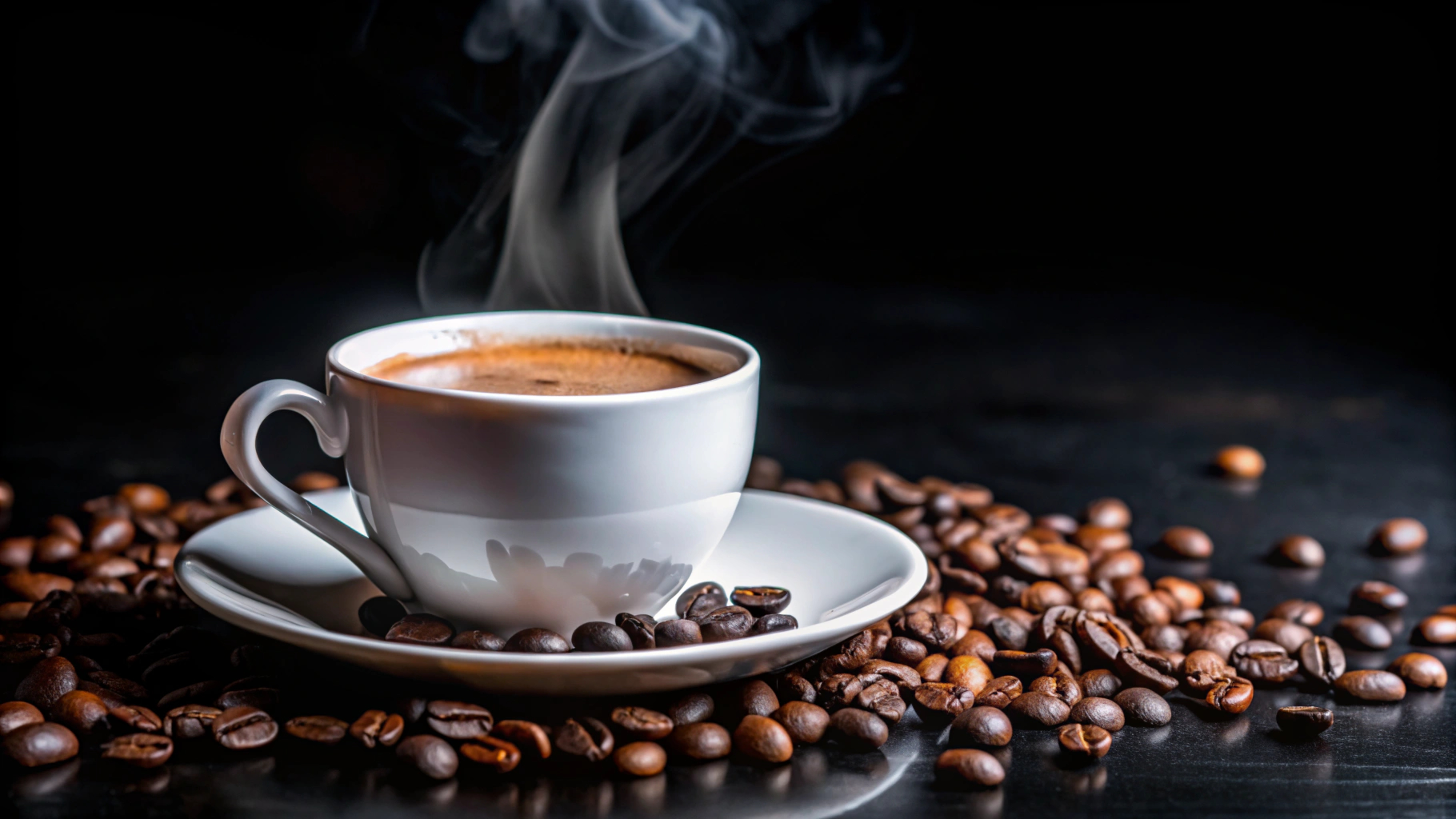 Dampfende Tasse MORA Kaffee